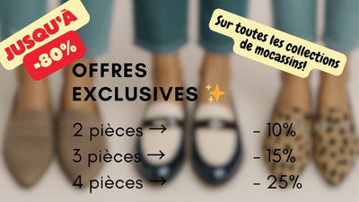 Collection de mocassins