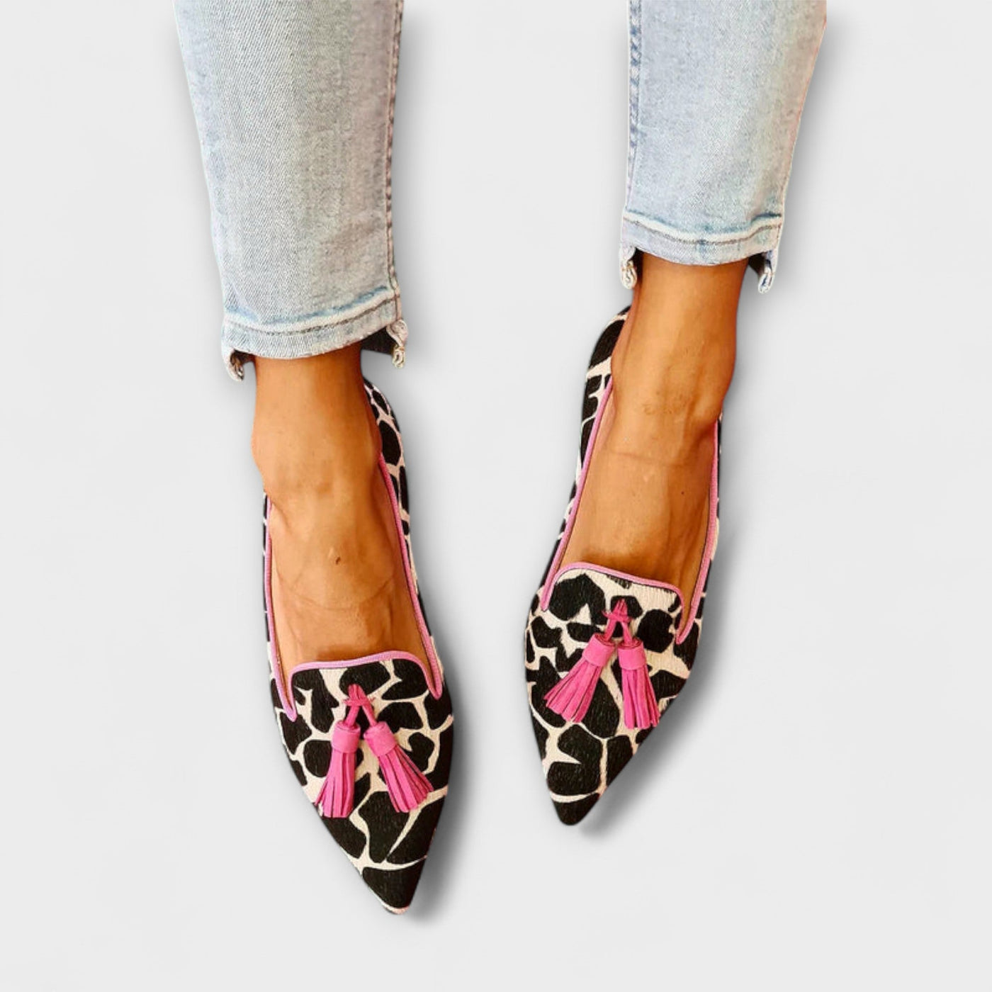 Celestelle™ | Loafer à pampilles imprimée