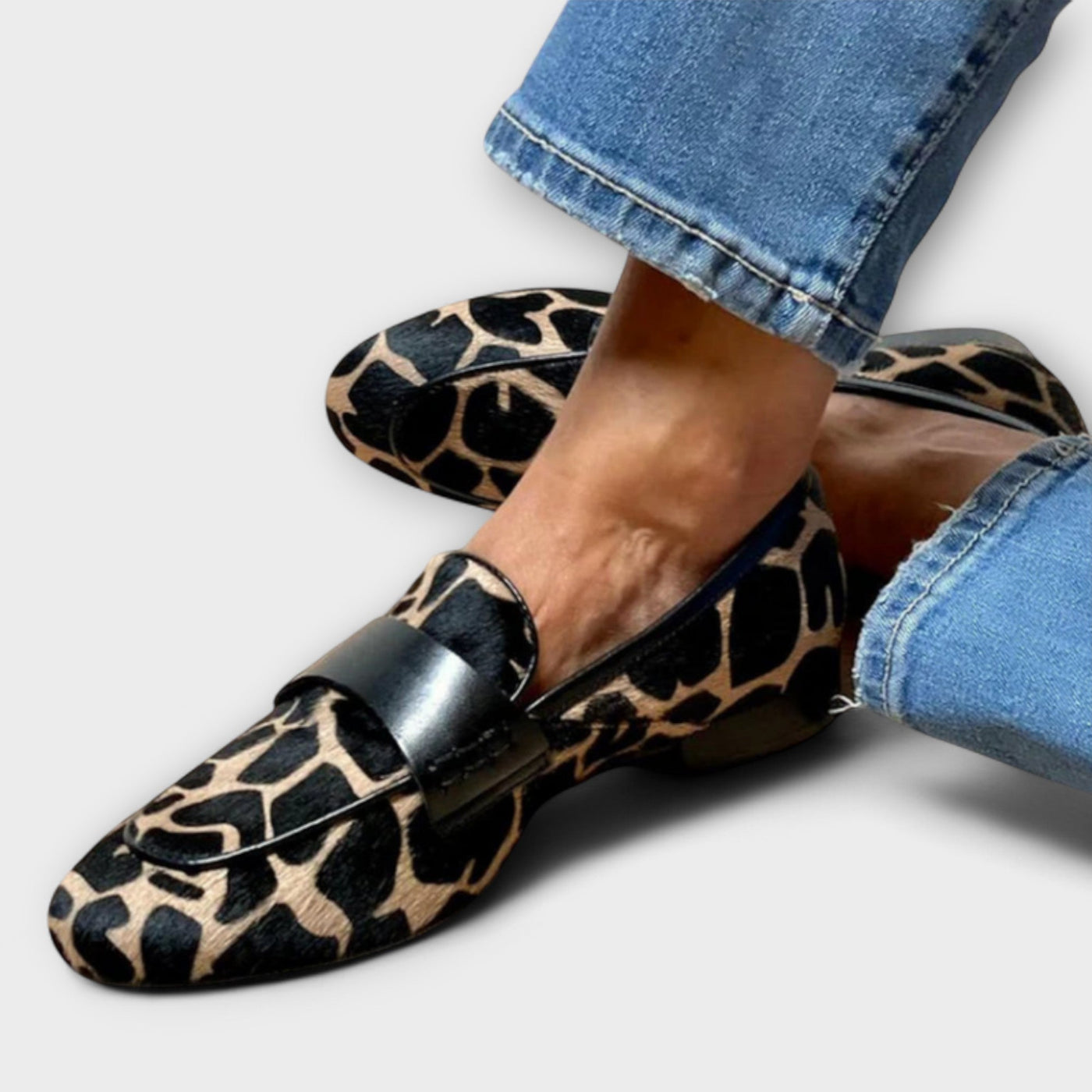 Celestelle™ | Loafer imprimé léopard