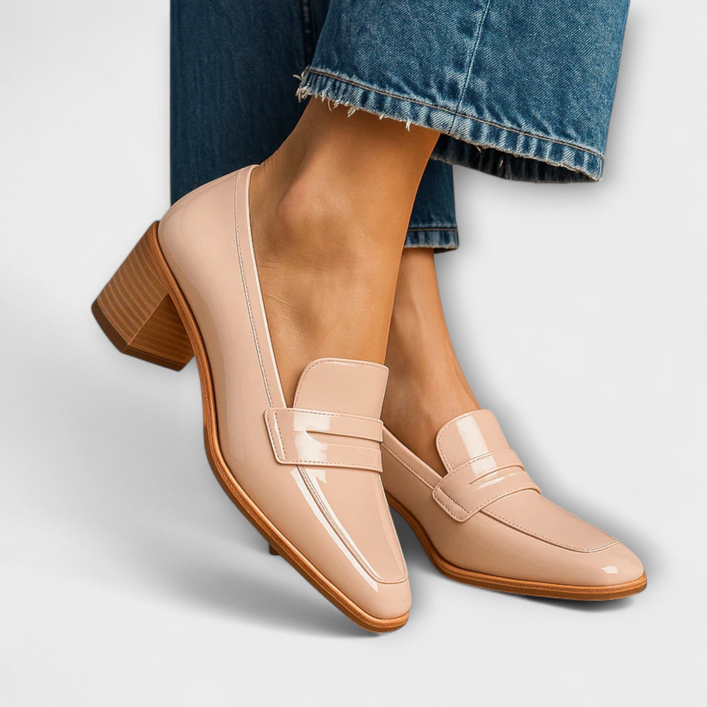 Celestelle™ | Loafer brillante à bout carré