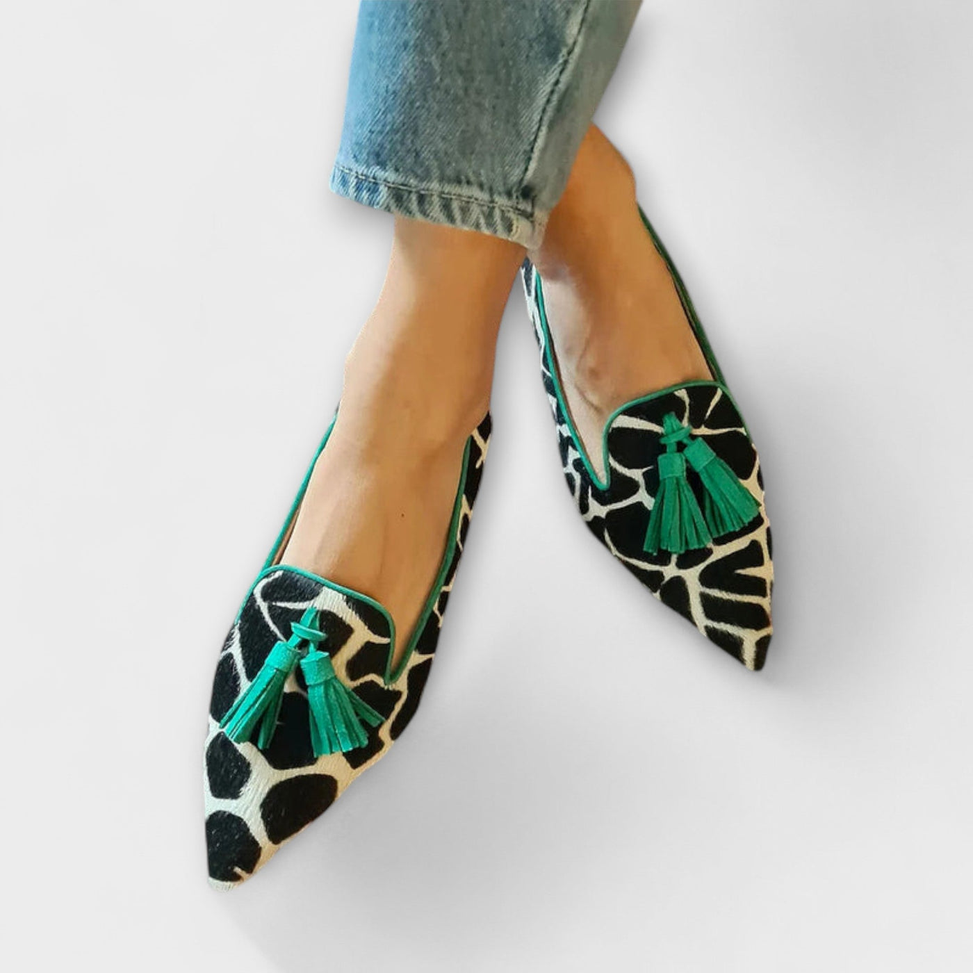 Celestelle™ | Loafer à pampilles imprimée