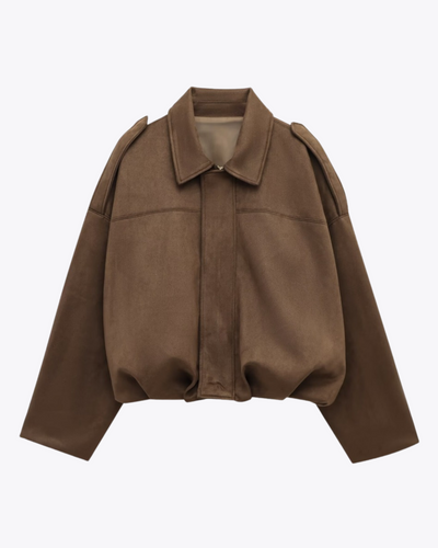 Celestelle™ | Veste en suède casual chic