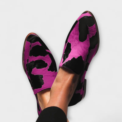 Celestelle™ | Loafer à imprimé vache