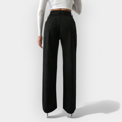 Celestelle™ | Jean taille haute à jambes larges