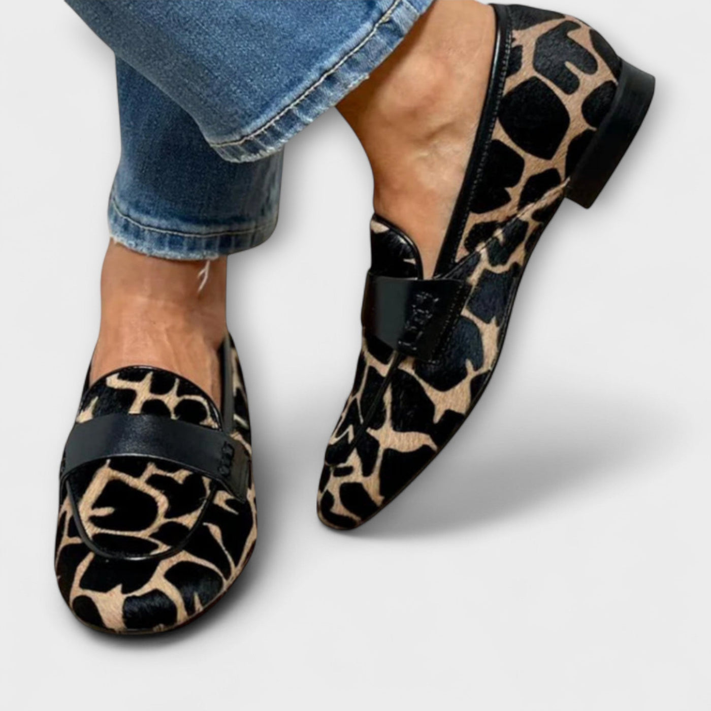 Celestelle™ | Loafer imprimé léopard