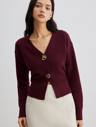 Celestelle™ | Cardigan en maille métallisée
