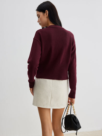 Celestelle™ | Cardigan en maille métallisée