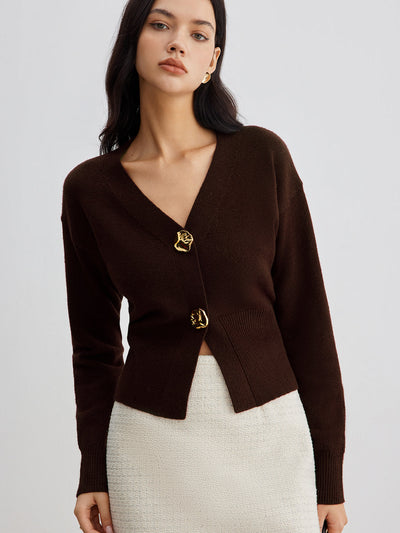 Celestelle™ | Cardigan en maille métallisée