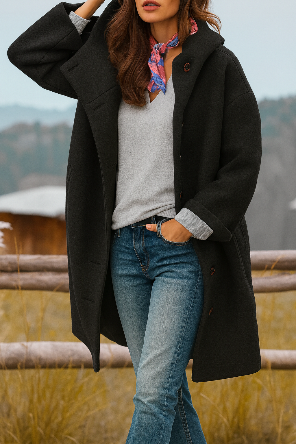 Celestelle™ | Manteau du quotidien mi-long et douillet