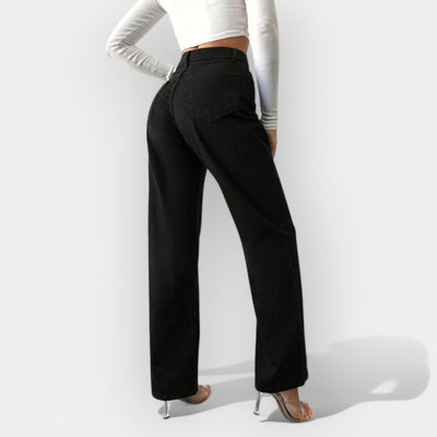 Celestelle™ | Jean taille haute à jambes larges