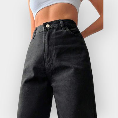 Celestelle™ | Jean taille haute à jambes larges