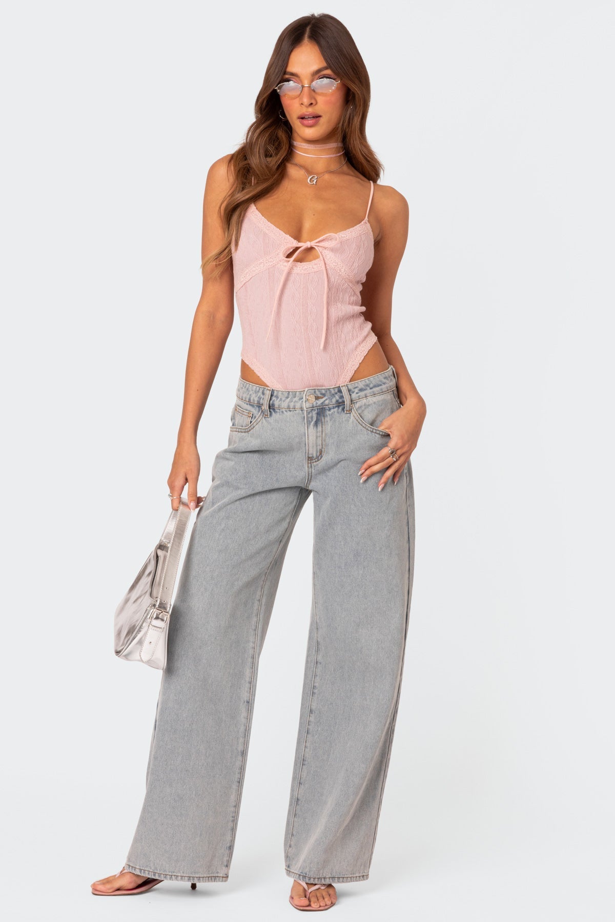 Celestelle™ | Jean féminin avec nœuds