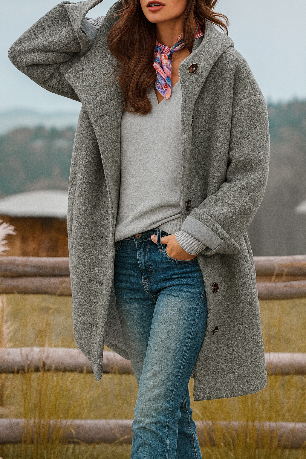 Celestelle™ | Manteau du quotidien mi-long et douillet