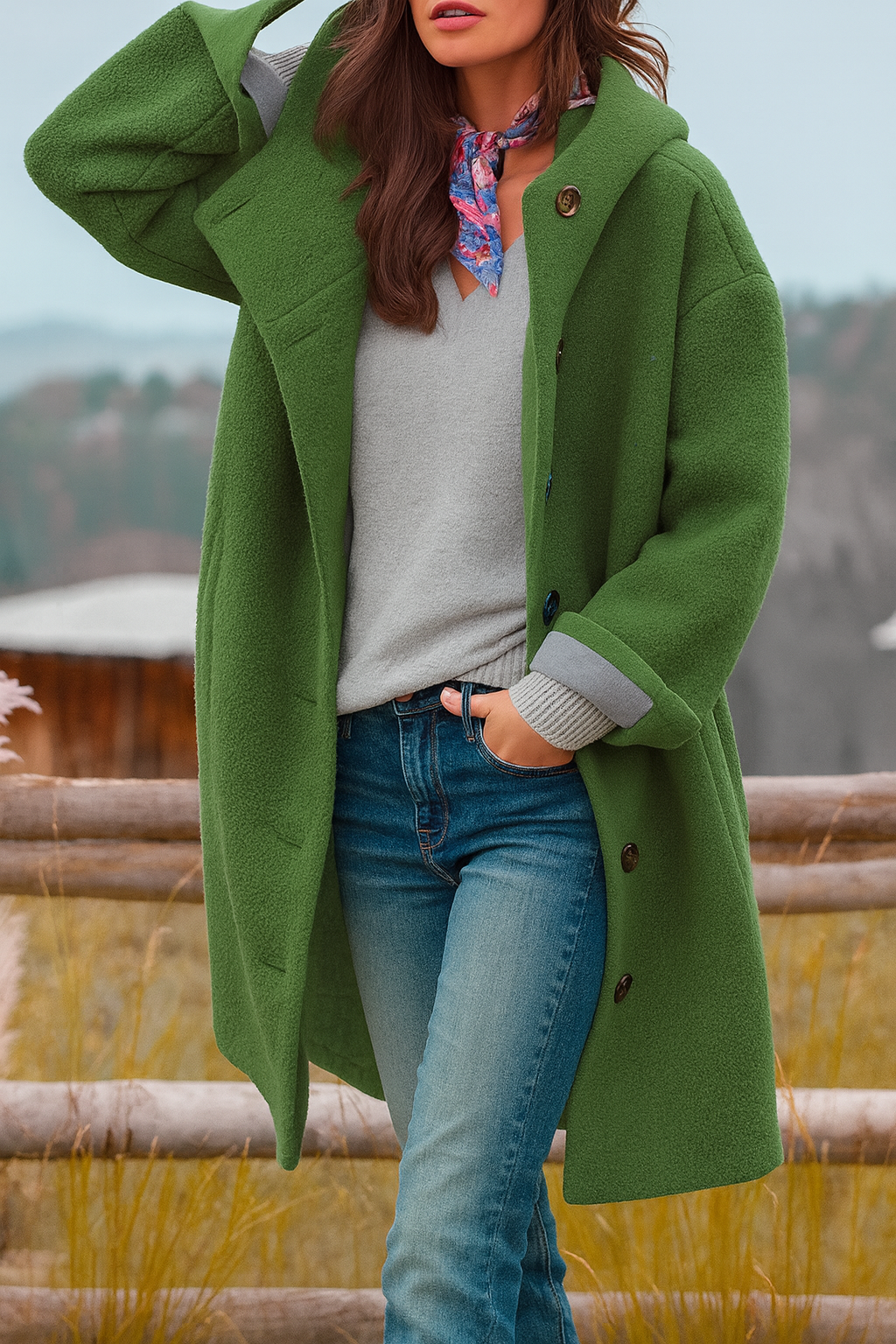 Celestelle™ | Manteau du quotidien mi-long et douillet