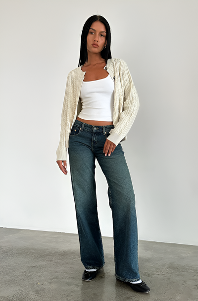 Celestelle™ | Jean taille basse moderne