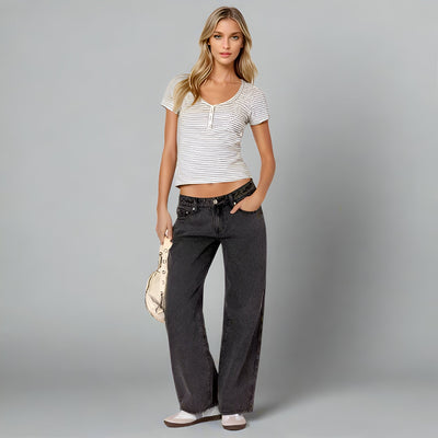 Celestelle™ | Jean taille basse moderne