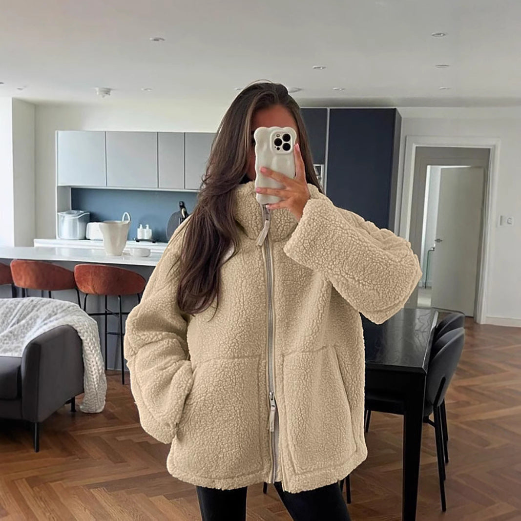 Célestelle™ | Manteau doux façon teddy