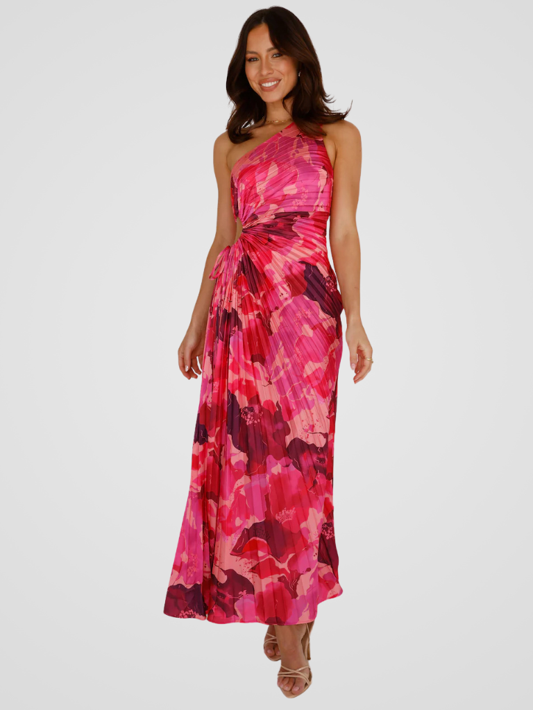Celestelle™ | Robe plissée à une épaule