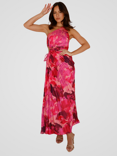 Celestelle™ | Robe plissée à une épaule