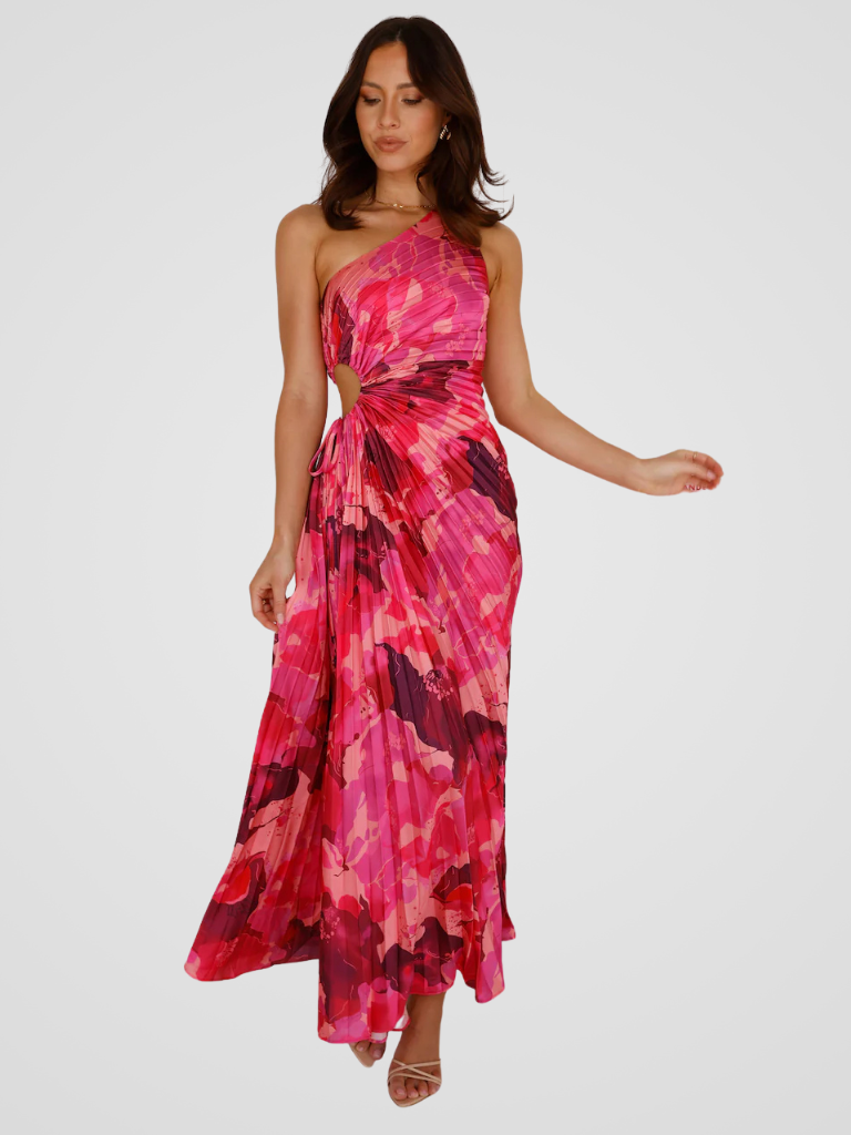 Celestelle™ | Robe plissée à une épaule