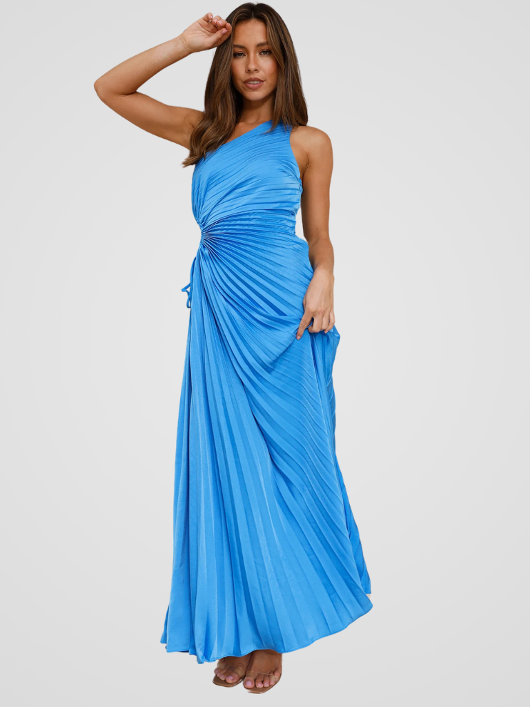 Celestelle™ | Robe plissée à une épaule