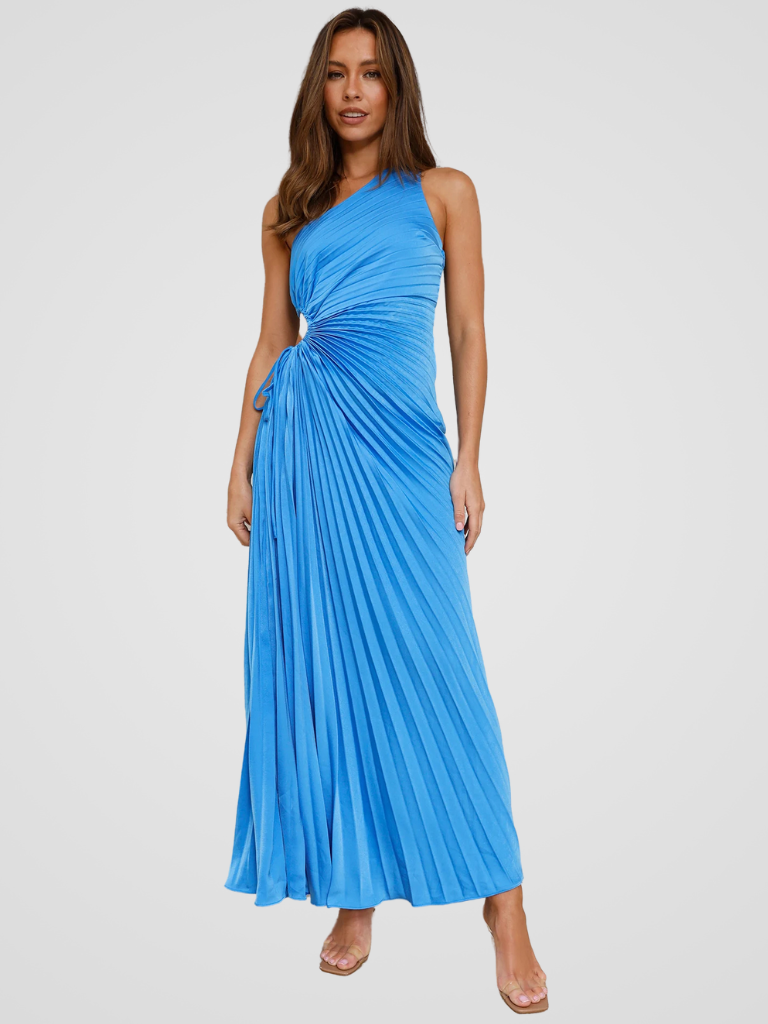 Celestelle™ | Robe plissée à une épaule