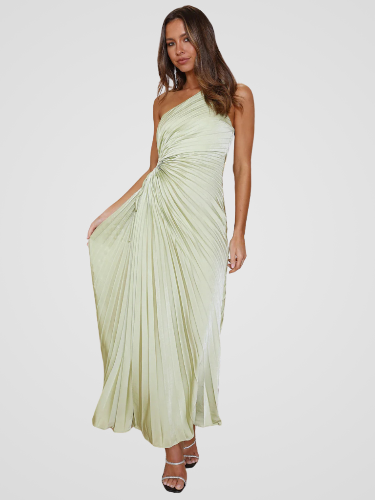 Celestelle™ | Robe plissée à une épaule