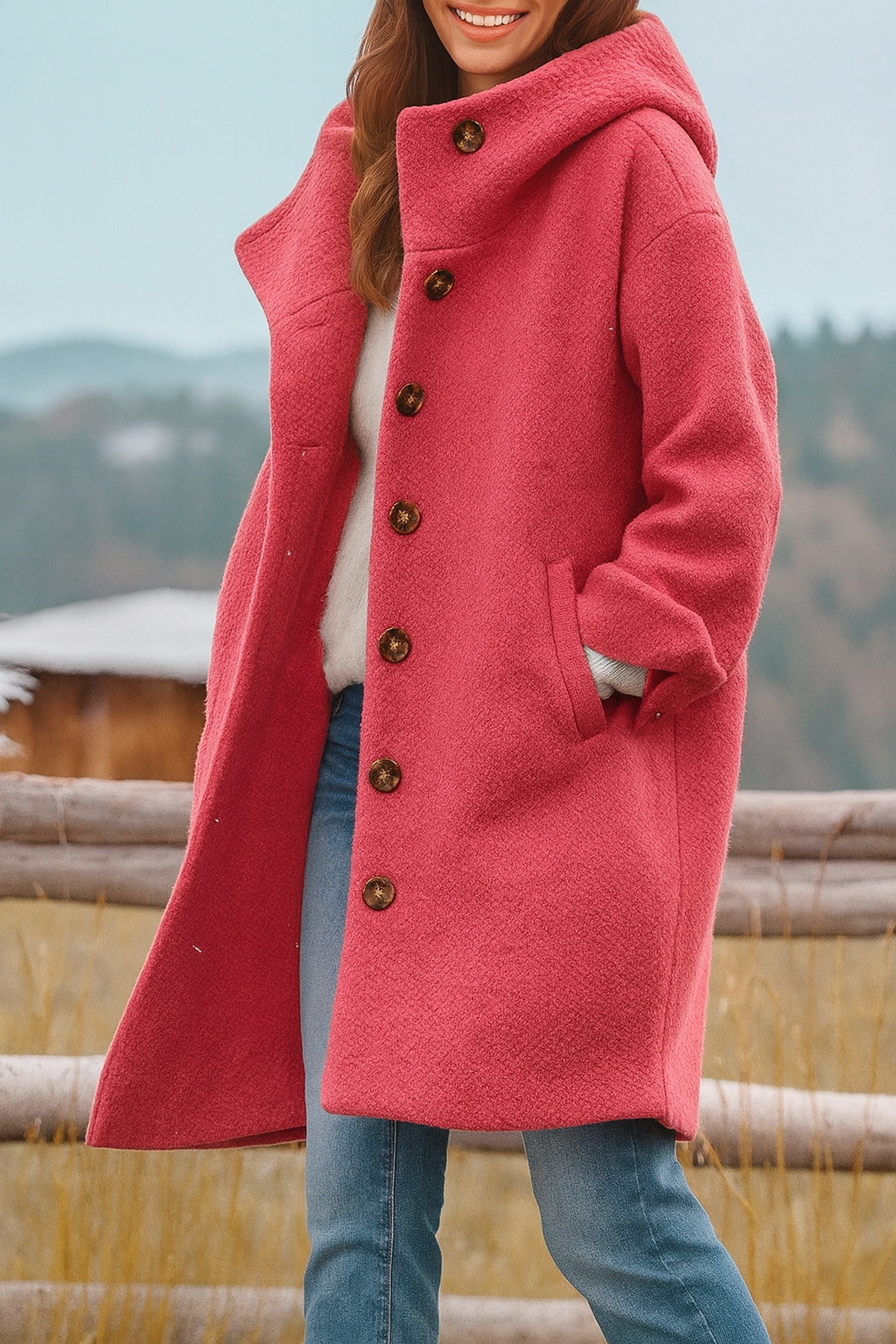 Celestelle™ | Manteau du quotidien mi-long et douillet