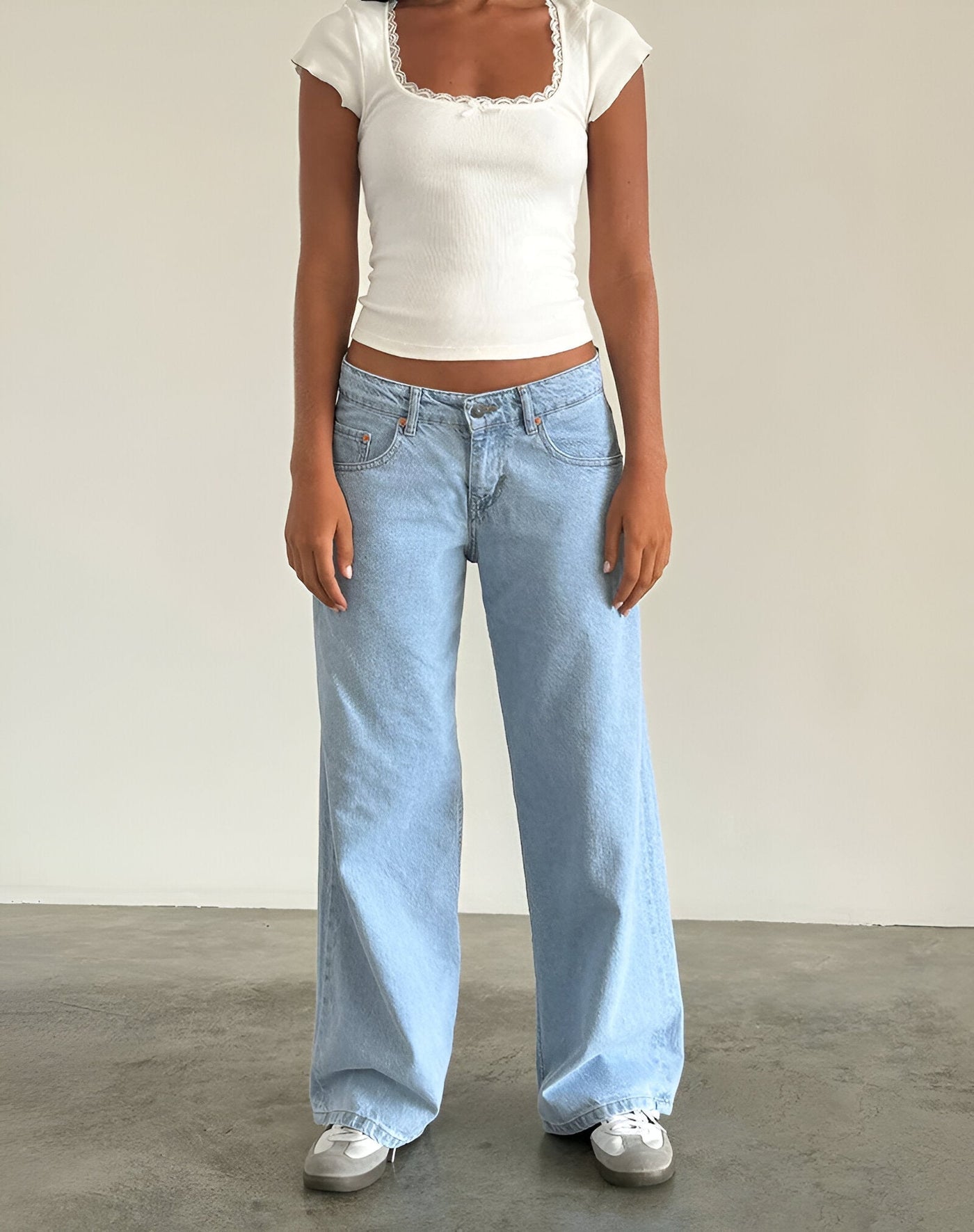 Celestelle™ | Jean taille basse moderne