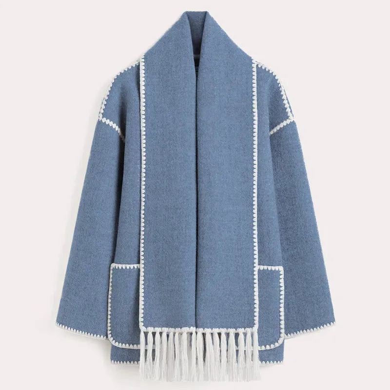 Celestelle™ | Veste ample chic à détails raffinés