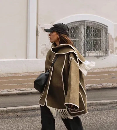 Celestelle™ | Veste ample chic à détails raffinés