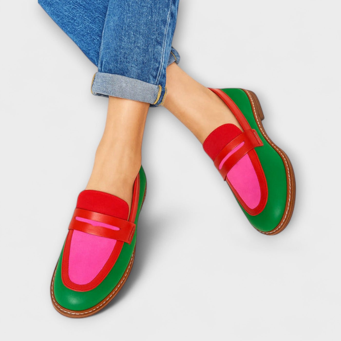 Celestelle™ | Loafer dorée à pampilles
