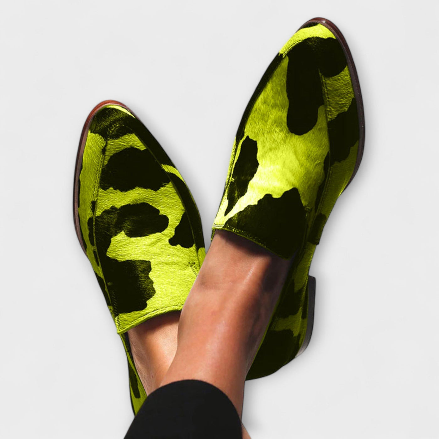 Celestelle™ | Loafer à imprimé vache