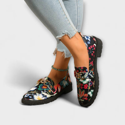 Celestelle™ | Loafer multicolore à motif floral