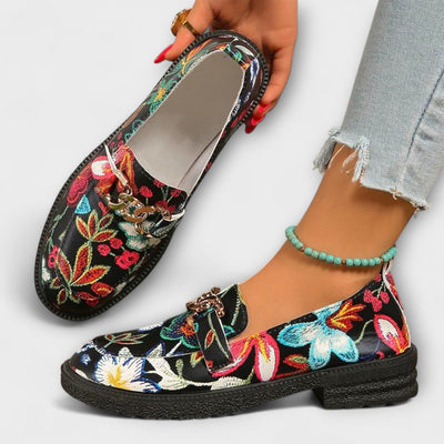 Celestelle™ | Loafer multicolore à motif floral