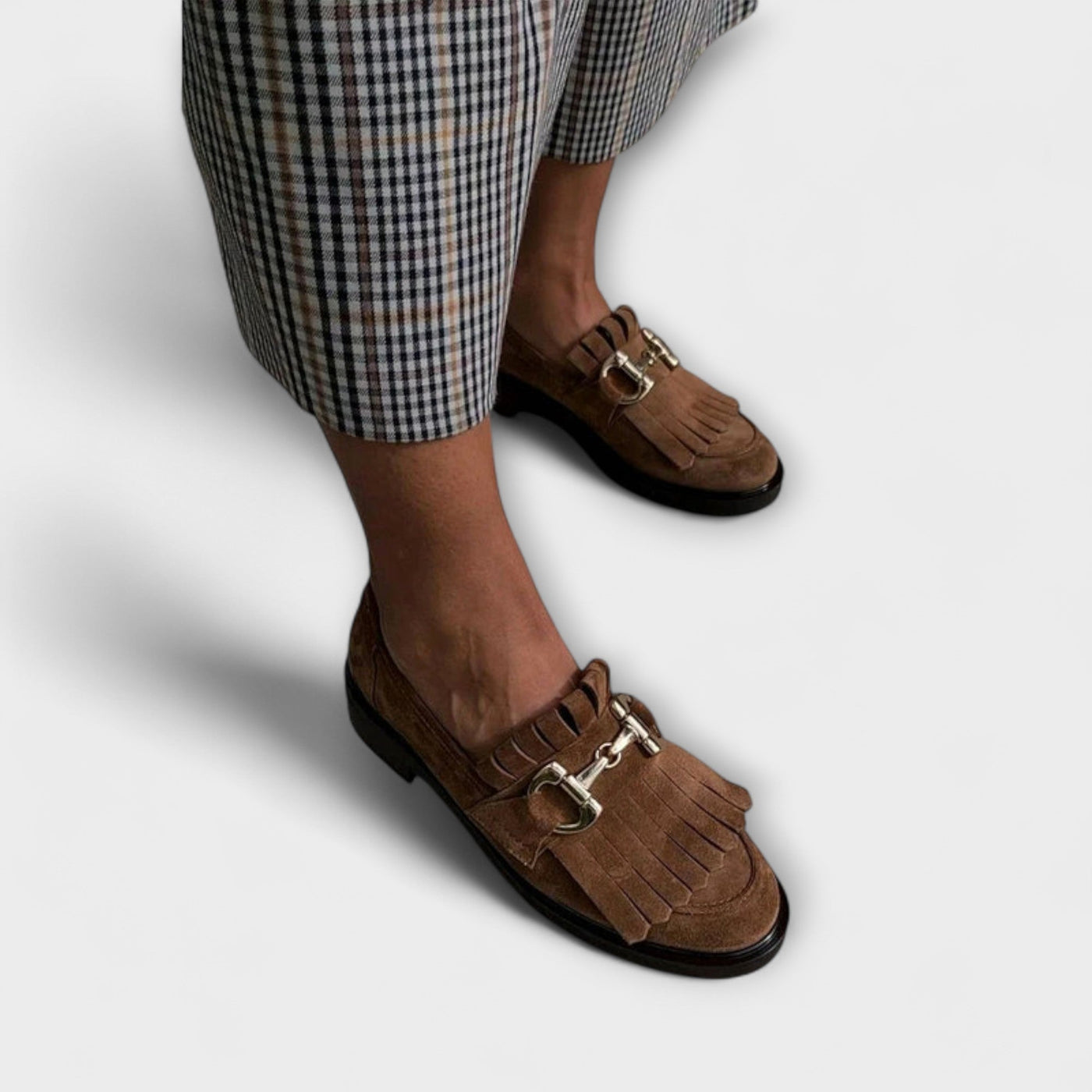 Celestelle™ | Loafer brune à bout rond