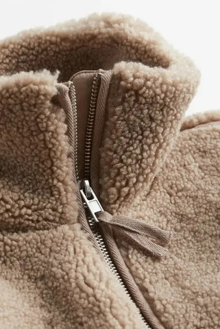 Célestelle™ | Manteau doux façon teddy