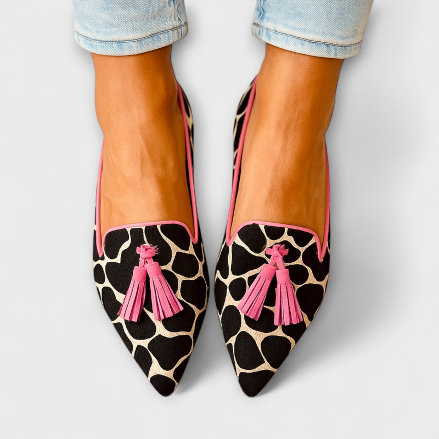 Celestelle™ | Loafer à pampilles imprimée