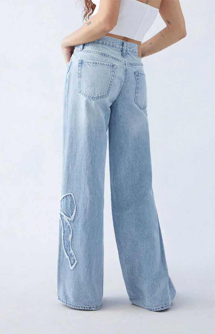 Celestelle™ | Jean élégant avec nœuds