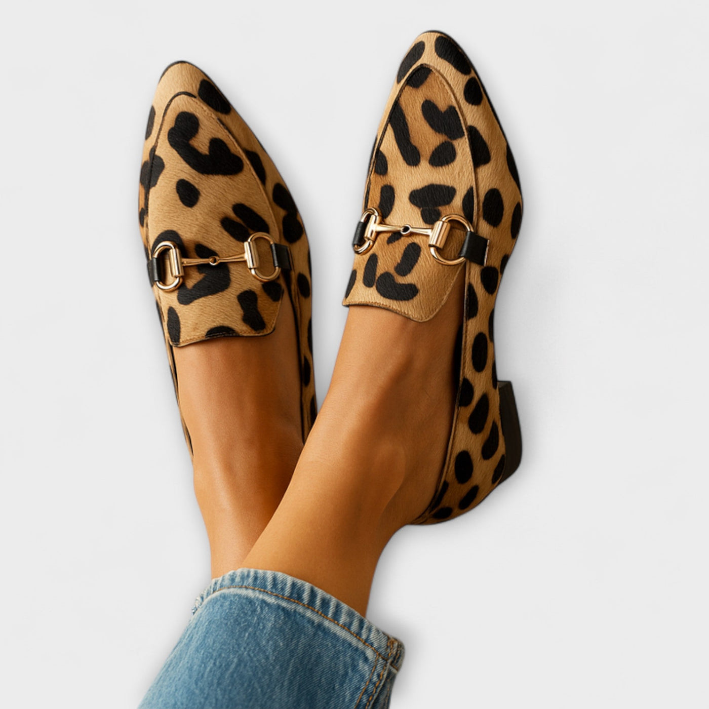 Celestelle™ | Loafer élégante à imprimé animal