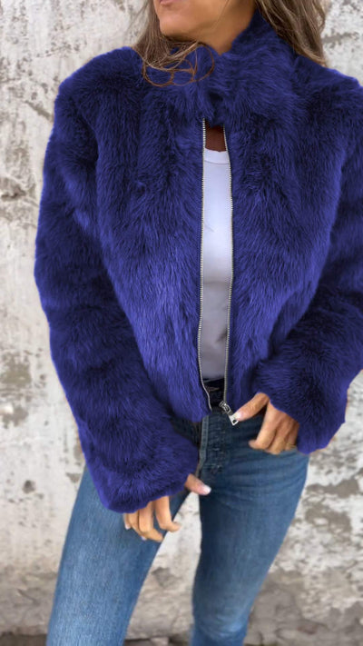 Celestelle™ | Veste courte en fausse fourrure