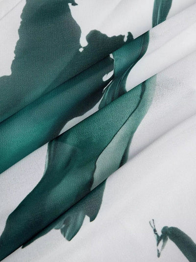 Celestelle™ | Robe Longue à Imprimé Aquarelle