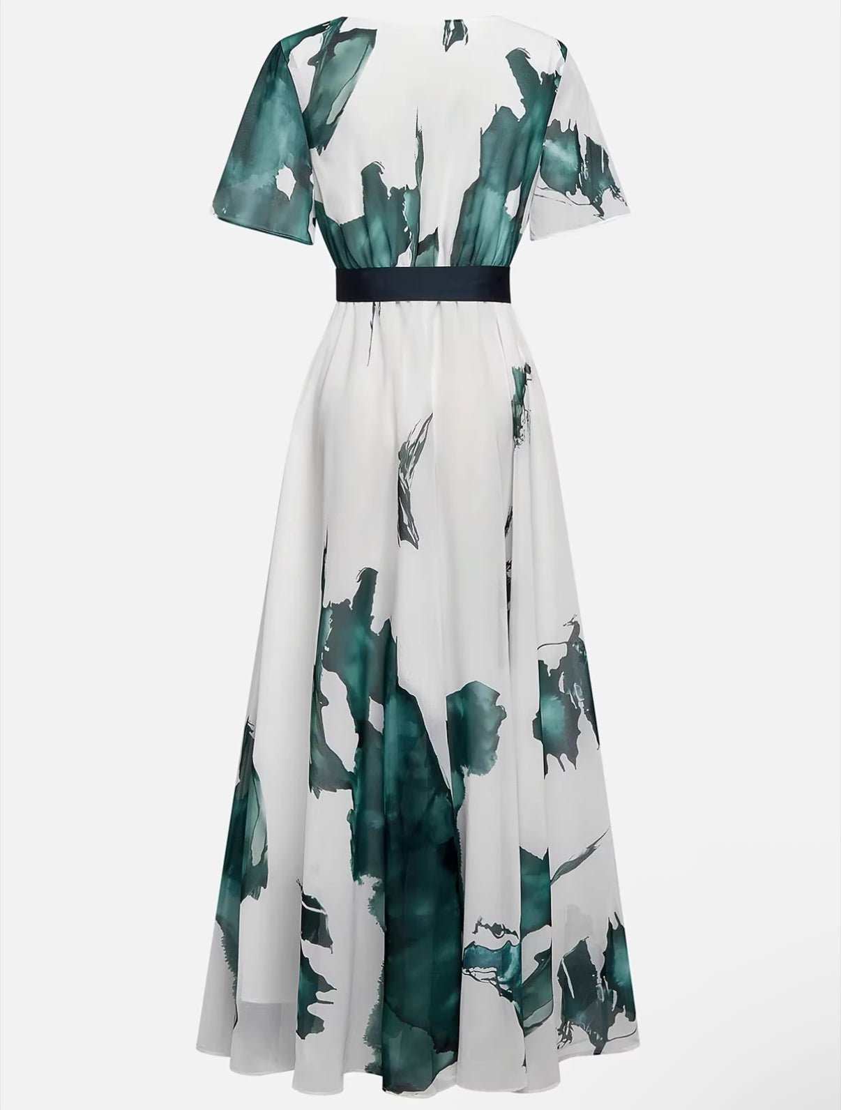 Celestelle™ | Robe Longue à Imprimé Aquarelle