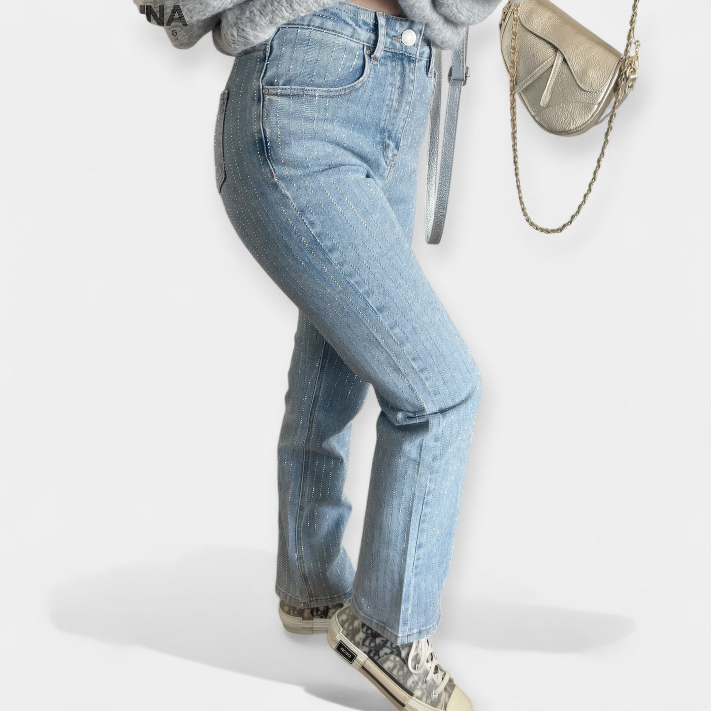Celestelle™ | Jean d’été scintillant