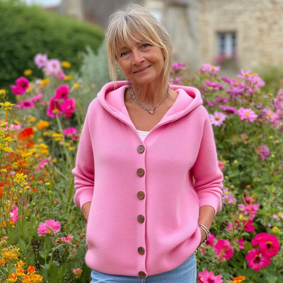 Celestelle™ | Gilet à capuche avec boutons