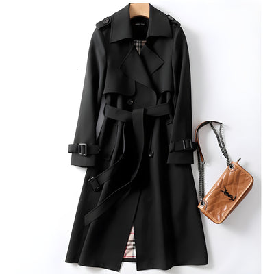 Célestelle™ | Trench ceinturé élégant